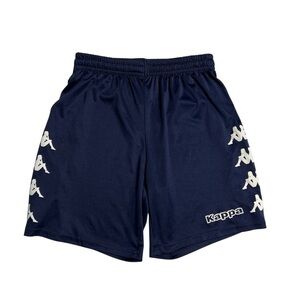 Kappa Blue Athletic Shorts Navy White